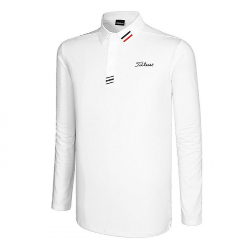 타이틀리스트 TITLEIST 삼선 포인트 카라티셔츠