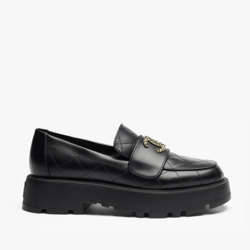 샤넬 로퍼 - 블랙