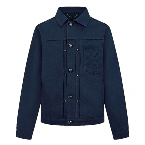 LOUIS VUITTON 가먼트 다이드 데님 자켓