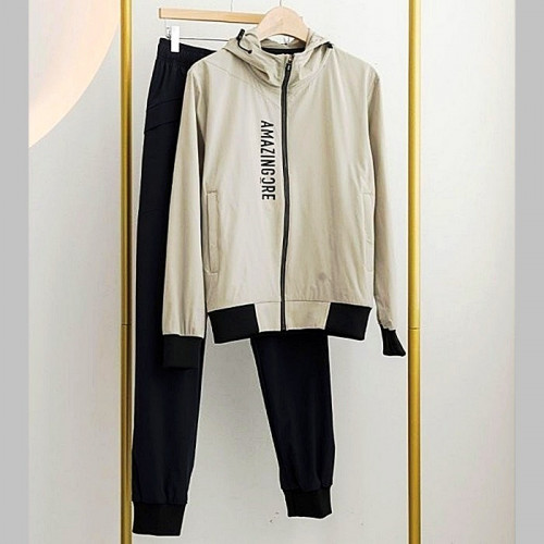 AMAZING_CRE 후드집업 트레이닝 셋업 SET