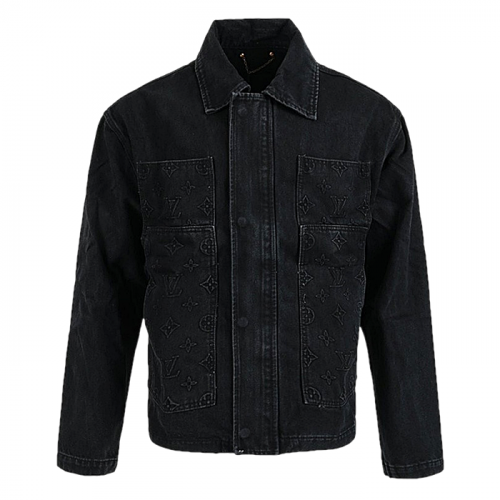 루이비통 LOUIS VUITTON 불박 로고 청자켓