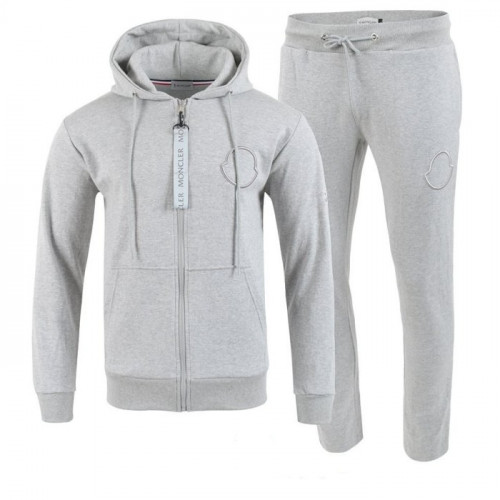 MONCL*R  자수 로고 후드집업 트레이닝 셋트