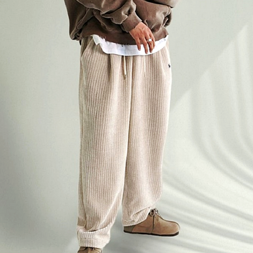 폴로 Polo Ralph Lauren 니트 와이드 내추럴 밴딩팬츠