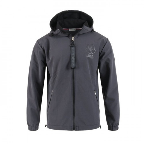 MONCL*R 블랙 나염 바람막이