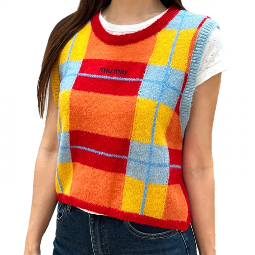 미우미우 MIUMIU 앙고라 모헤어 베스트