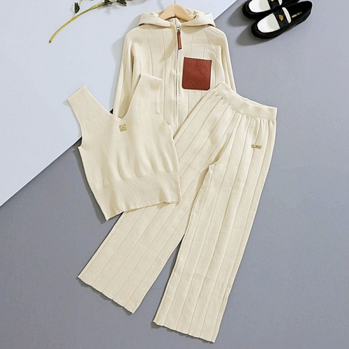 LOEWE 엠브로이드 로고 트레이닝 셋업 SET