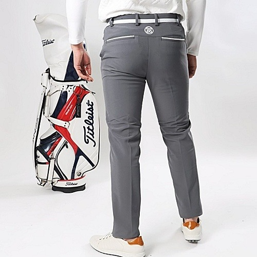 지*어 백로고 기모스판 팬츠