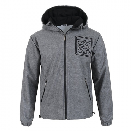 로에베 LOEWE 아나그램 스퀘어 자수 윈드자켓