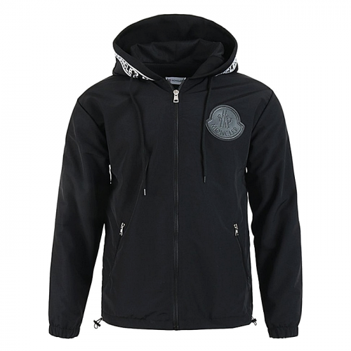 몽클레어 MONCLER 가죽 로고 바람막이