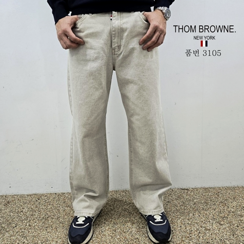 톰브라운 THOM BROWNE 세미와이드 청바지 3105
