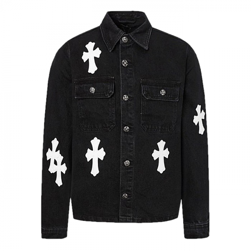 Chrome hearts 크로스본 데님셔츠