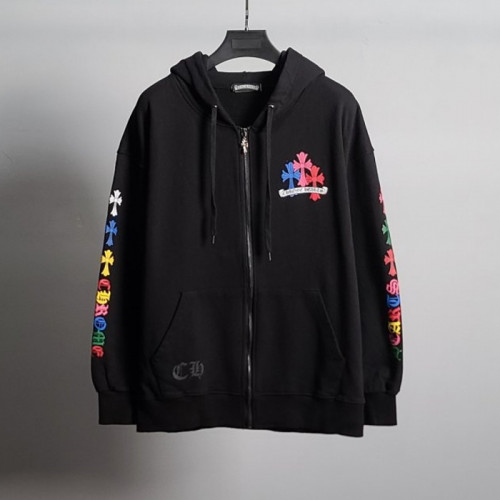 Chrome Hear*s  멀티십자 오버핏 후드 집업