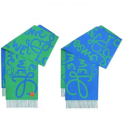 로에베  LOEWE 로고 머플러