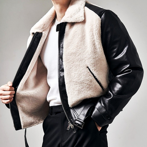 BURBERRY 프로썸 무스탕 가죽자켓