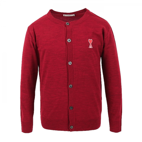 아미 AMI 베이직 라운드 가디건