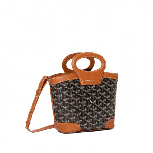 고야드 GOYARD 벨루가 미니백 - 블랙&탄