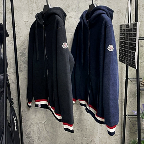 몽클레어 MONCLER 삼색 후드집업