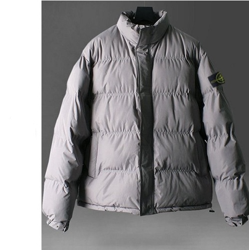 스톤아일*드 베이직 패치 패딩