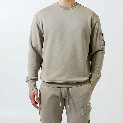 C.P 컴퍼니 다이애그널 크루넥 스웨트셔츠 & 팬츠 SET