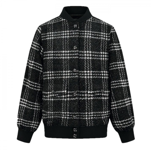 CHANEL 울트위디드체크 버튼업 자켓