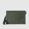 구찌  GG 모노그램 스몰 파우치 포레스트  -  그린