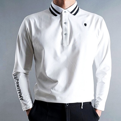 어메이징크리 AMAZING_CRE 기모 카라티셔츠 AC-214