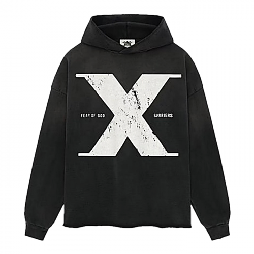 FEAR OF GOD 베리어스 로고 후디