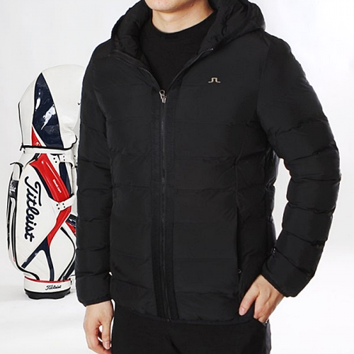 J.LINDEBERG 배색 후드패딩