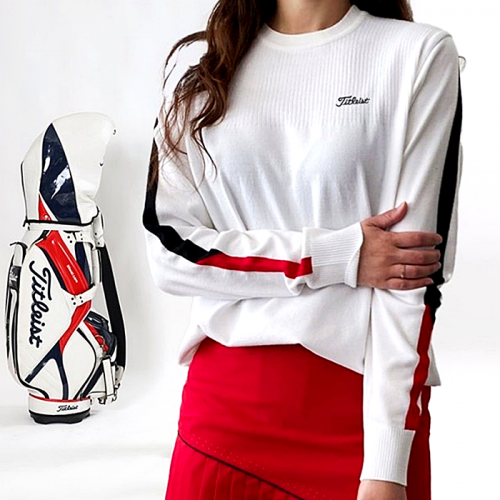 타이틀리*트 TITLEIST 골지 팔배색 라운드