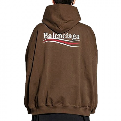 BALENCIAGA 폴리티컬 웨이브 자수 후드