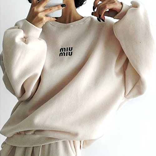 미우미우 MIUMIU 플리스 양기모 SET