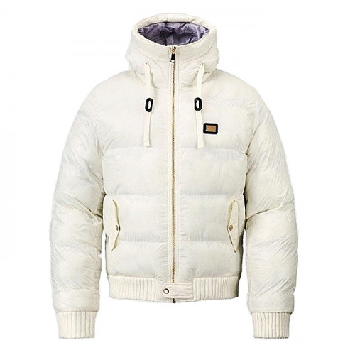 돌체 DOLCE & GABBANA 리뉴얼 가바나 패딩 - 아이보리