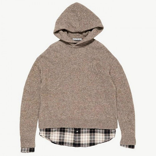 아크네 Acne Studios 야크 레이어 울후디