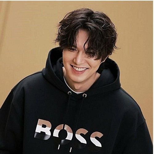 HUGO BOSS 로고 후디 - 정해인. 이민호착용