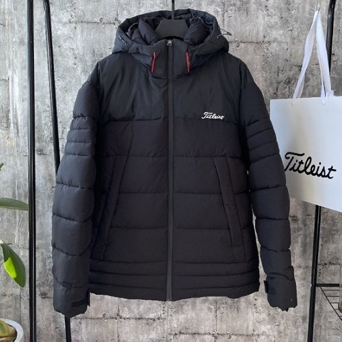 타이틀리*트 배색 윈터 패딩