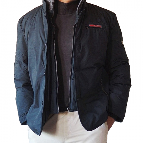 PRADA 하이넥 패딩 자켓