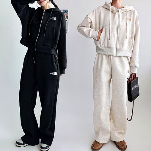 THE NORTH FACE 후드 눕 기모 SET