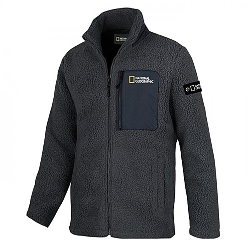 내셔널 지오그래픽 양털 후리스 풀집업 자켓