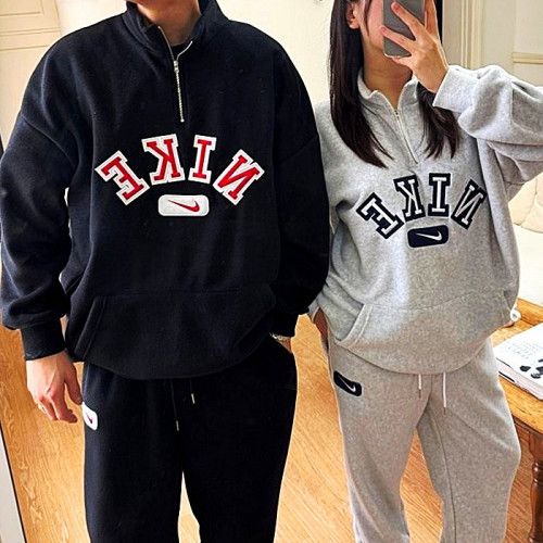 NIKE 톤즈 후리스 반집업 셋업 SET