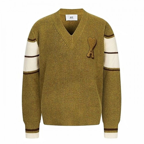 아미 AMI 울 칼리지 스웨터