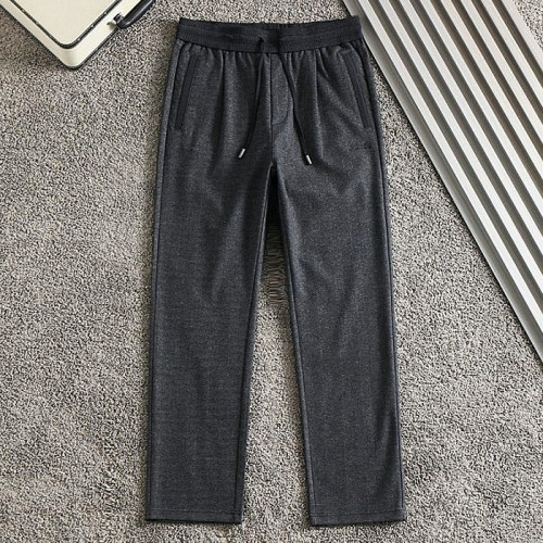 Loro Piana 포켓와펜 자수로고 밴딩 양모 슬렉스