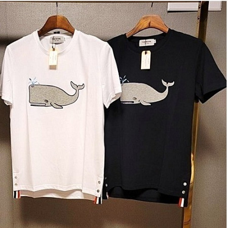 톰브*운 시그니쳐 고래 티셔츠