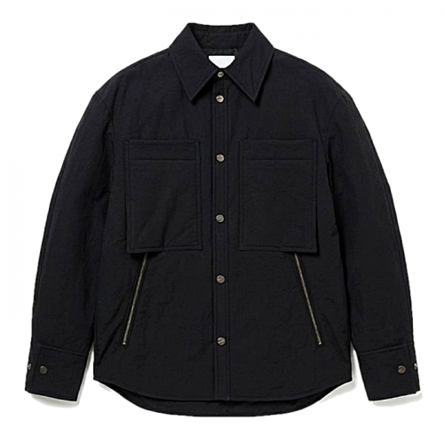 WOOYOUNGMI 빅포켓 패디드 셔츠자켓 - 블랙