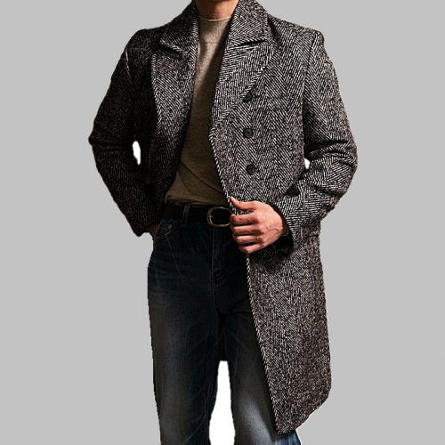 BURBERRY 프로섬 더블 코트