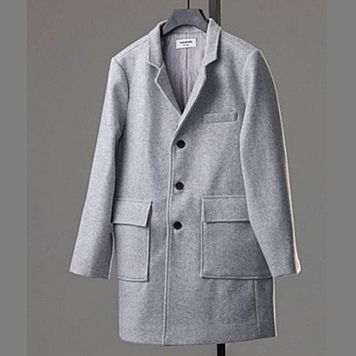 톰브라운 THOM BROWNE 매킨토시 미들 클래식 코트