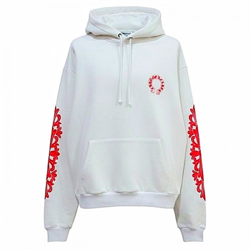 크롬하츠 Chrome hearts 핑크 홀스슈 후디