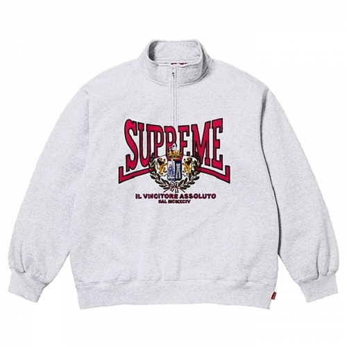 슈프림 SUPREME 크레스트 패치드 하프집업