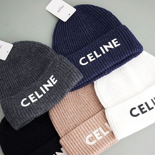 셀린느 CELINE 리브드 울 비니