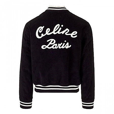 셀린느 CELINE 커브로고 코듀로이 테디자켓