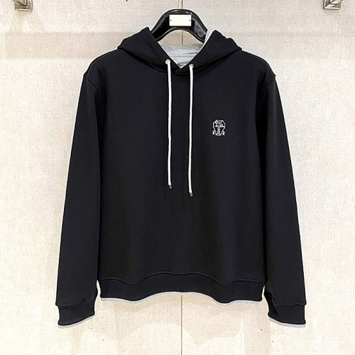 브루넬로 쿠치넬리 BRUNELLO CUCINELLI 톤배색 후드 - 기모version